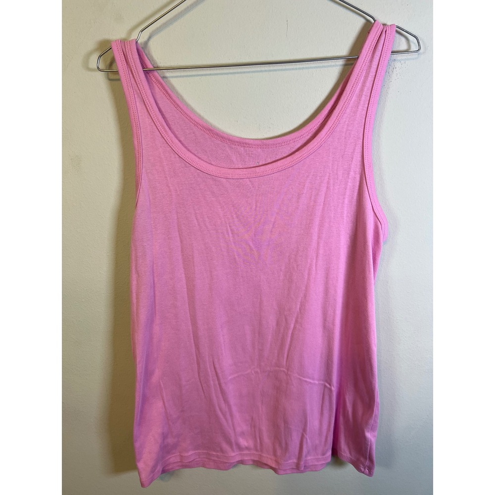 A New Day Women Tank‎ Top Scoop Neck Pink XL
